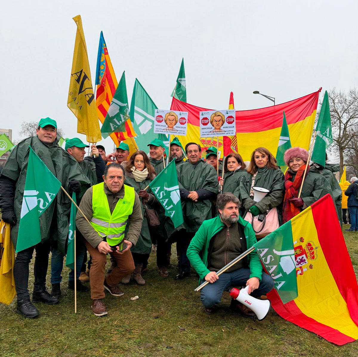 El campo europeo se planta ante MERCOSUR: Barato exige un mercado limpio, transparente y con reciprocidad