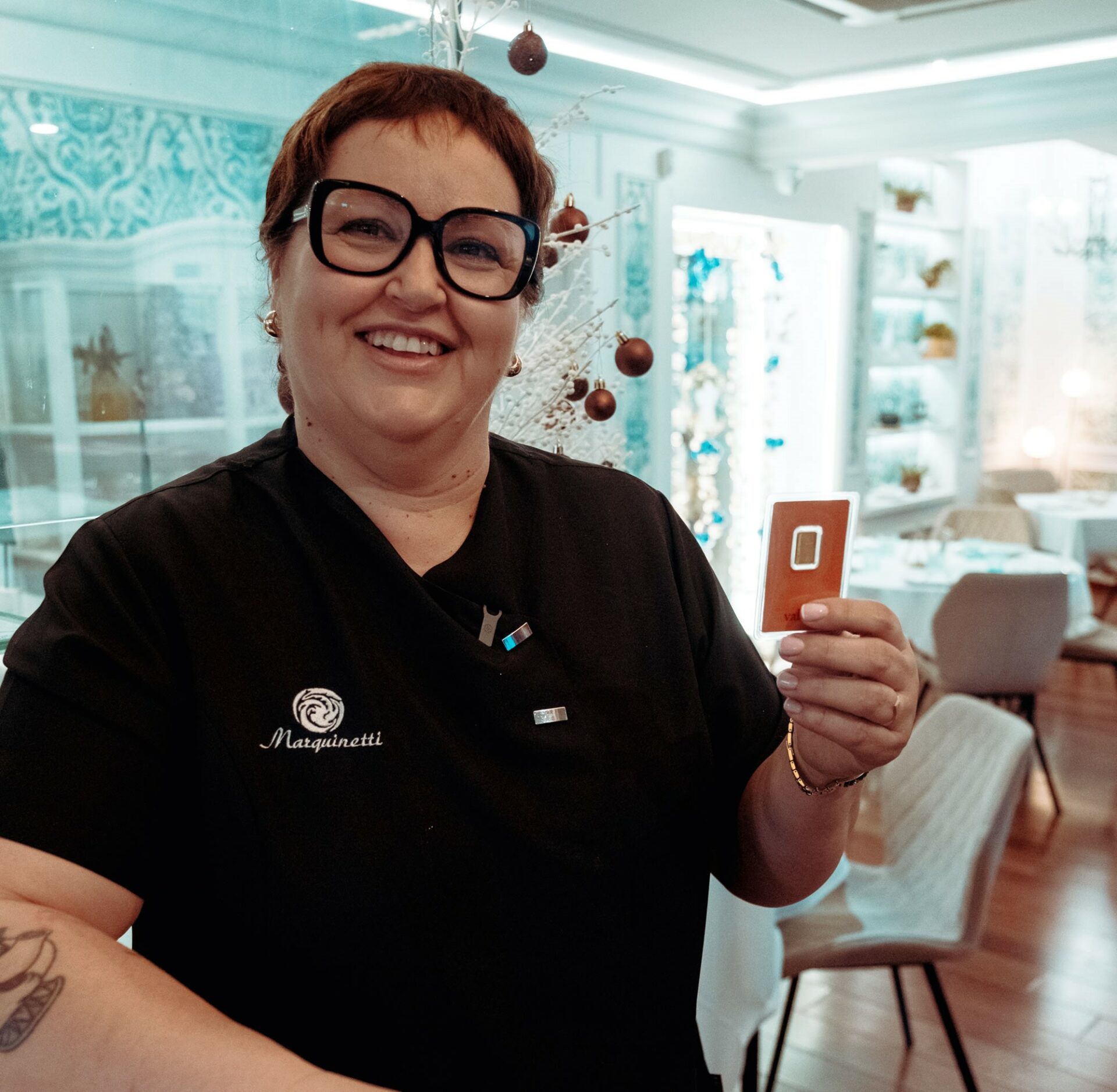 Vuelven las pizzas cargadas de oro de Marquinetti