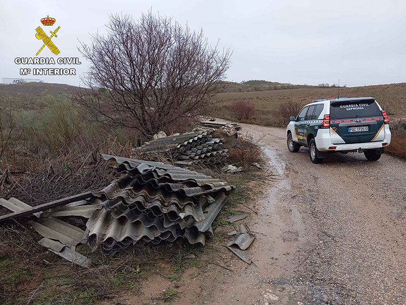 El Seprona investiga a dos personas como presuntas autoras de delitos contra los recursos naturales y el medioambiente