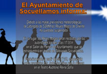 Socuéllamos suspende la Cabalgata de Reyes por el mal tiempo y traslada el acto al Ayuntamiento y al Auditorio