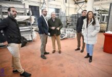 SOMAN PVC, líder en carpintería industrial, recibe la visita institucional del alcalde de Tomelloso
