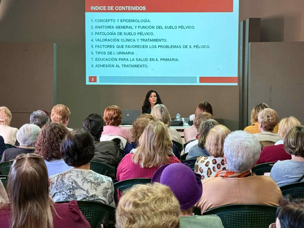 La Asociación Amas de Hogar de Villacañas organiza una charla sobre el fortalecimiento del suelo pélvico con gran asistencia de público 8 amashogarvillacanas