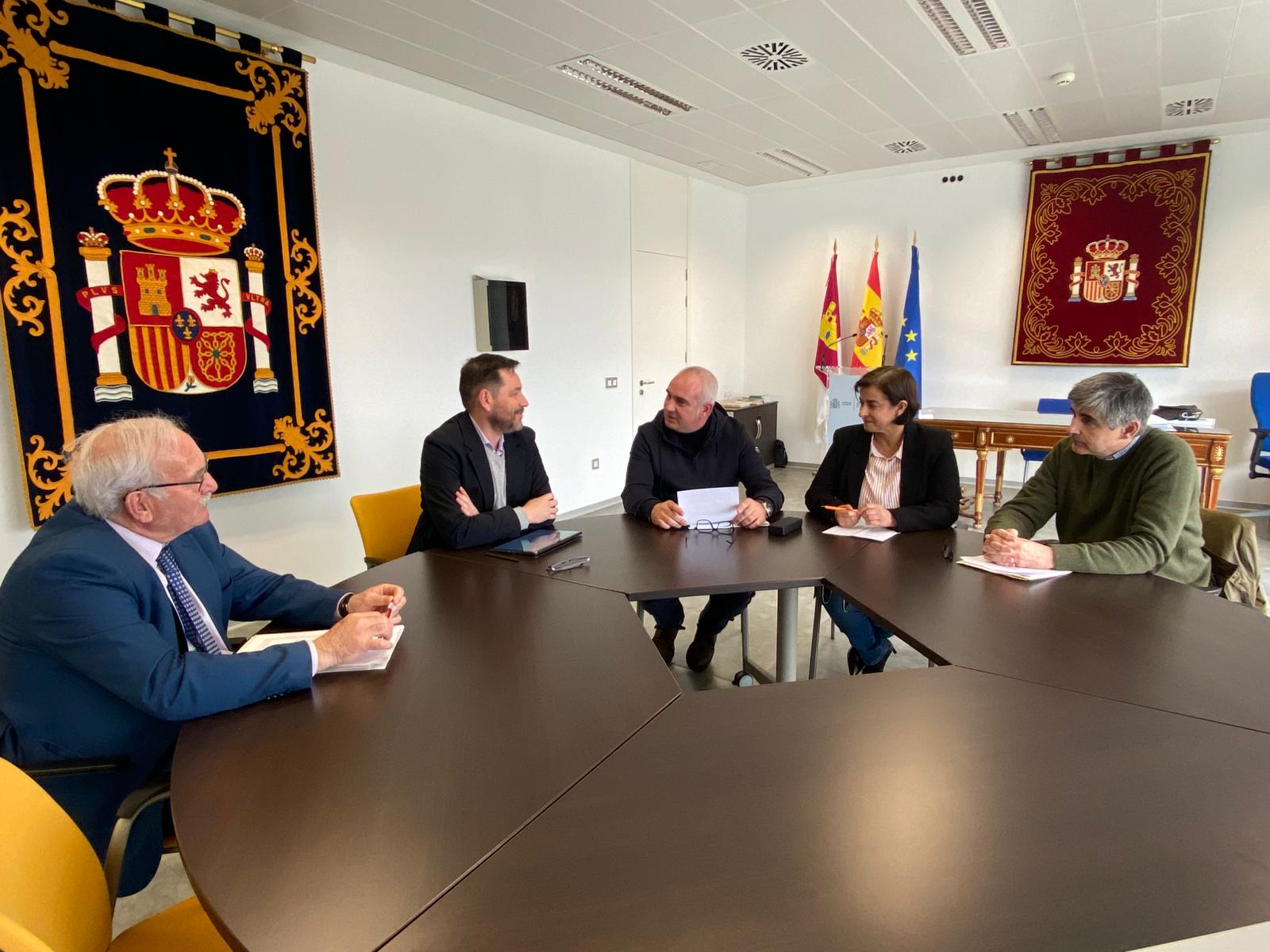 ASAJA Ciudad Real traslada al Subdelegado del Gobierno la grave situación del campo tras el tren de borrascas