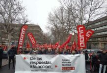 CCOO moviliza a 1.200 delegados y delegadas en Toledo por los salarios, la vivienda y la igualdad