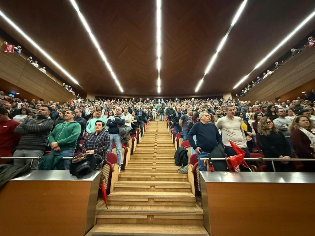 CCOO moviliza a 1.200 delegados y delegadas en Toledo por los salarios, la vivienda y la igualdad 3 ccoomanifestaciontoledo 5
