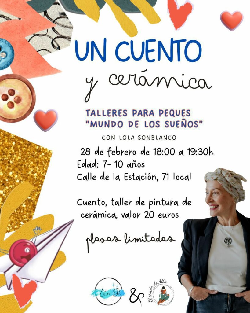 El Rincón de Alba presenta “Un cuento y cerámica”, un taller infantil para dar forma a la imaginación 2 cuentoyceramica 2 1