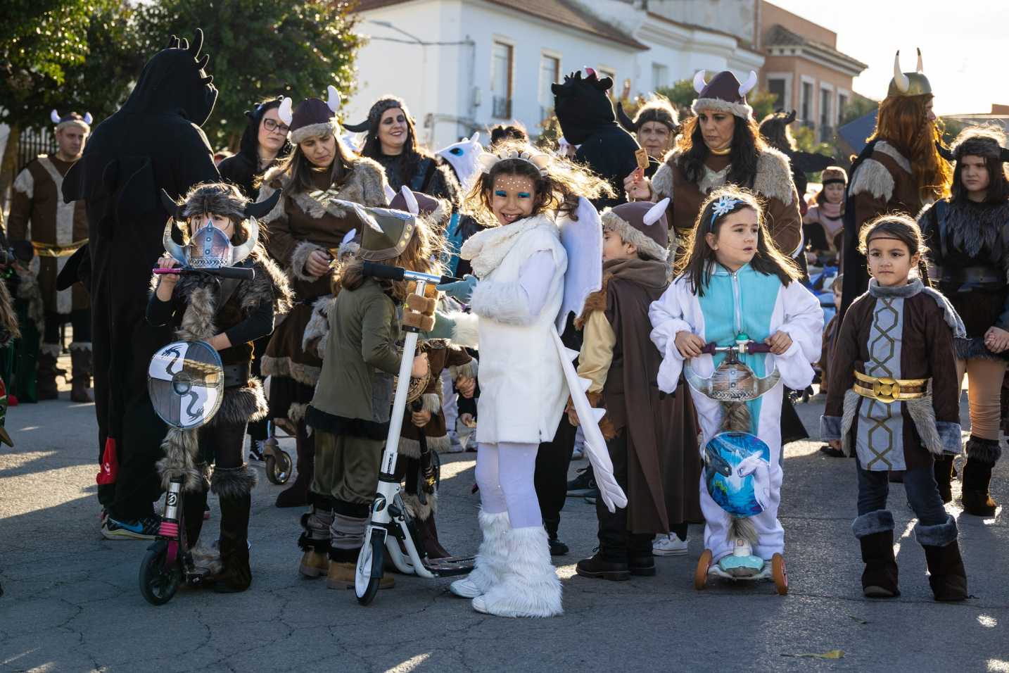 El desfile infantil desbordó ilusión y fantasía en Argamasilla de Alba