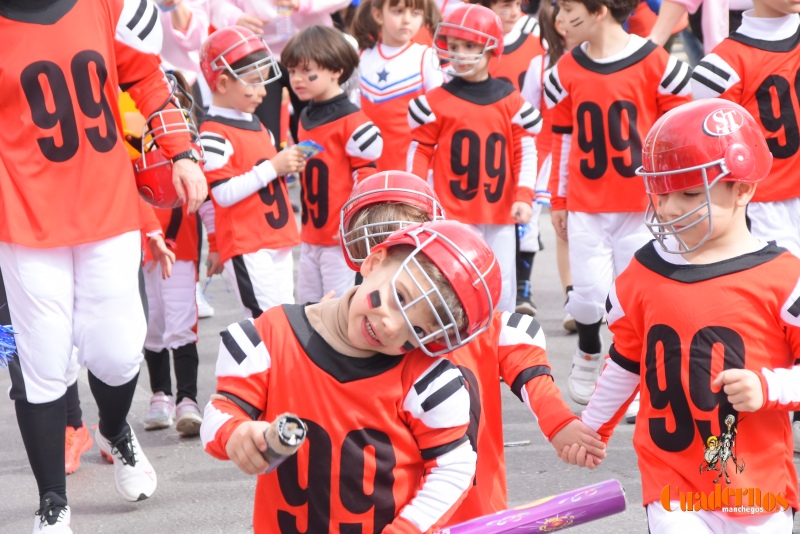 Una hora para el XXXIX Desfile Escolar de Carnaval de Tomelloso 2026: 13 colegios, emoción y regreso tras la suspensión de 2025