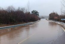 Diez carreteras provinciales permanecen cortadas y todos los efectivos de las brigadas de la Diputación de Ciudad Real trabajan para garantizar la seguridad