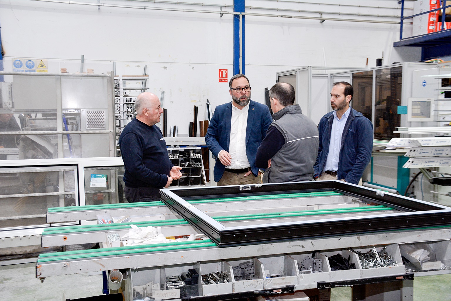 Aluminios Castellanos, un referente en innovación y crecimiento del sector tras 30 años de actividad en Tomelloso 4 El alcalde visita Aluminios Castellanos referente en innovación y crecimiento del sector tras 30 años de actividad