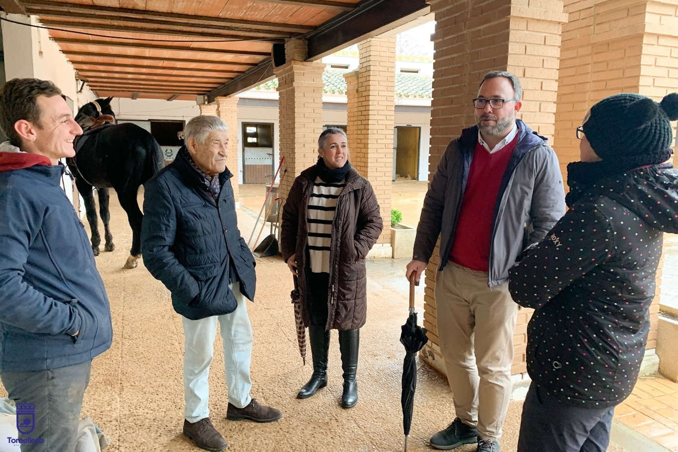 JAvier Navarro visita el Centro Hípico de AFAS, un espacio que suma formación, inclusión y práctica deportiva 1 El alcalde visita el Centro Hípico de AFAS, un espacio que suma formación, inclusión y práctica deportiva