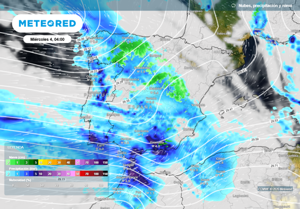 Meteored advierte de fuertes lluvias y riesgo de inundaciones en varias cuencas de España 1 fuerteslluvias.jpg