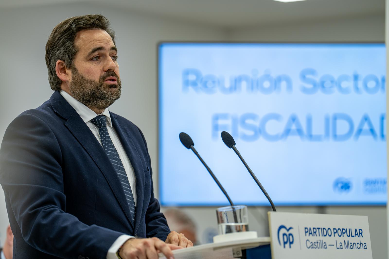 Núñez denuncia el “infierno fiscal” de Page en una Castilla-La Mancha que “no puede más” y exige la derogación del Canon del Agua