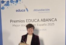 Inmaculada Cantero, maestra del CEIP Ntra. Señora de Peñarroya de Argamasilla de Alba, finalista al premio «Mejor Docente de España 2025» de la Fundación EDUCA–ABANCA