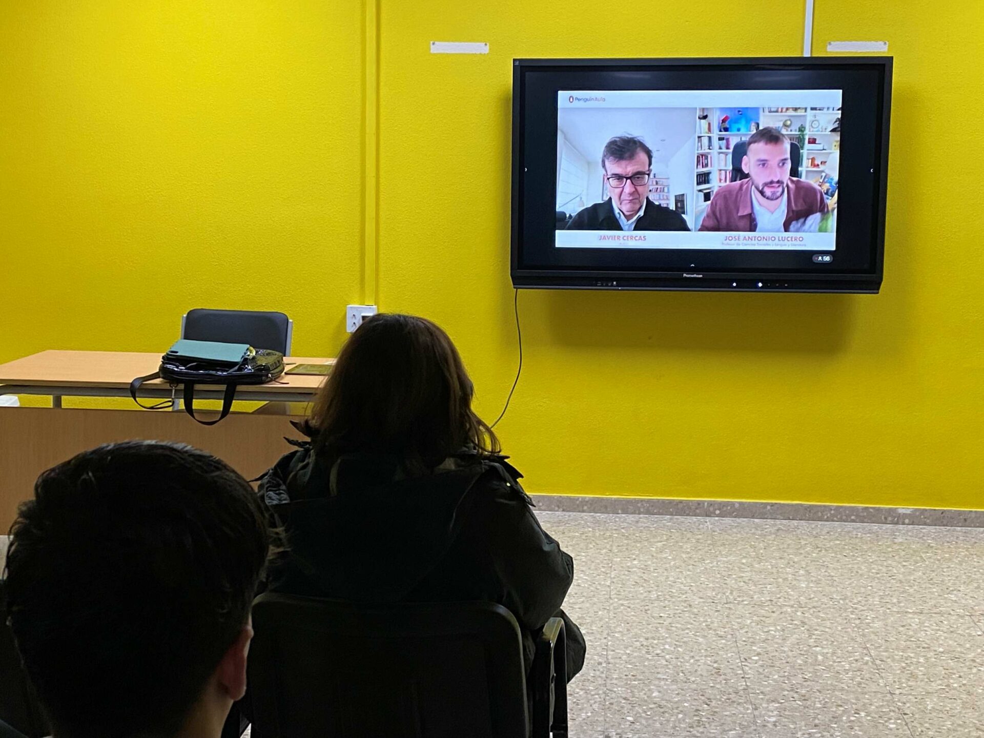 Javier Cercas conversa con el alumnado del IES Alto Guadiana en un encuentro virtual sobre su obra: 