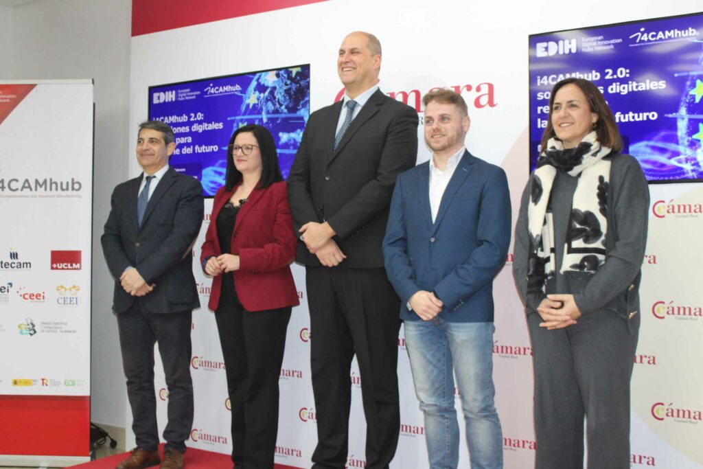 Arranca en Ciudad Real la jornada ‘i4CAMhub 2.0: soluciones digitales reales para la pyme del futuro’ organizadas por ITECAM 4 jornadasi4cam