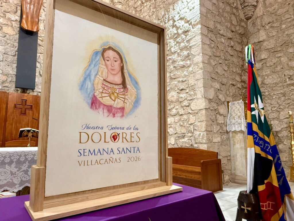 La Junta de Hermandades y Cofradías de Villacañas presenta el cartel de la Semana Santa 2026, obra de Jesús Irala 4 juntahermandadesvillacanas