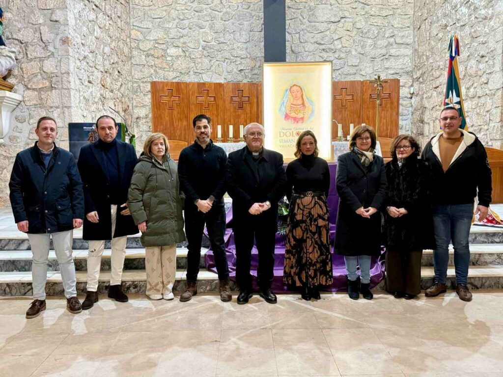 La Junta de Hermandades y Cofradías de Villacañas presenta el cartel de la Semana Santa 2026, obra de Jesús Irala 3 juntahermandadesvillacanas 9