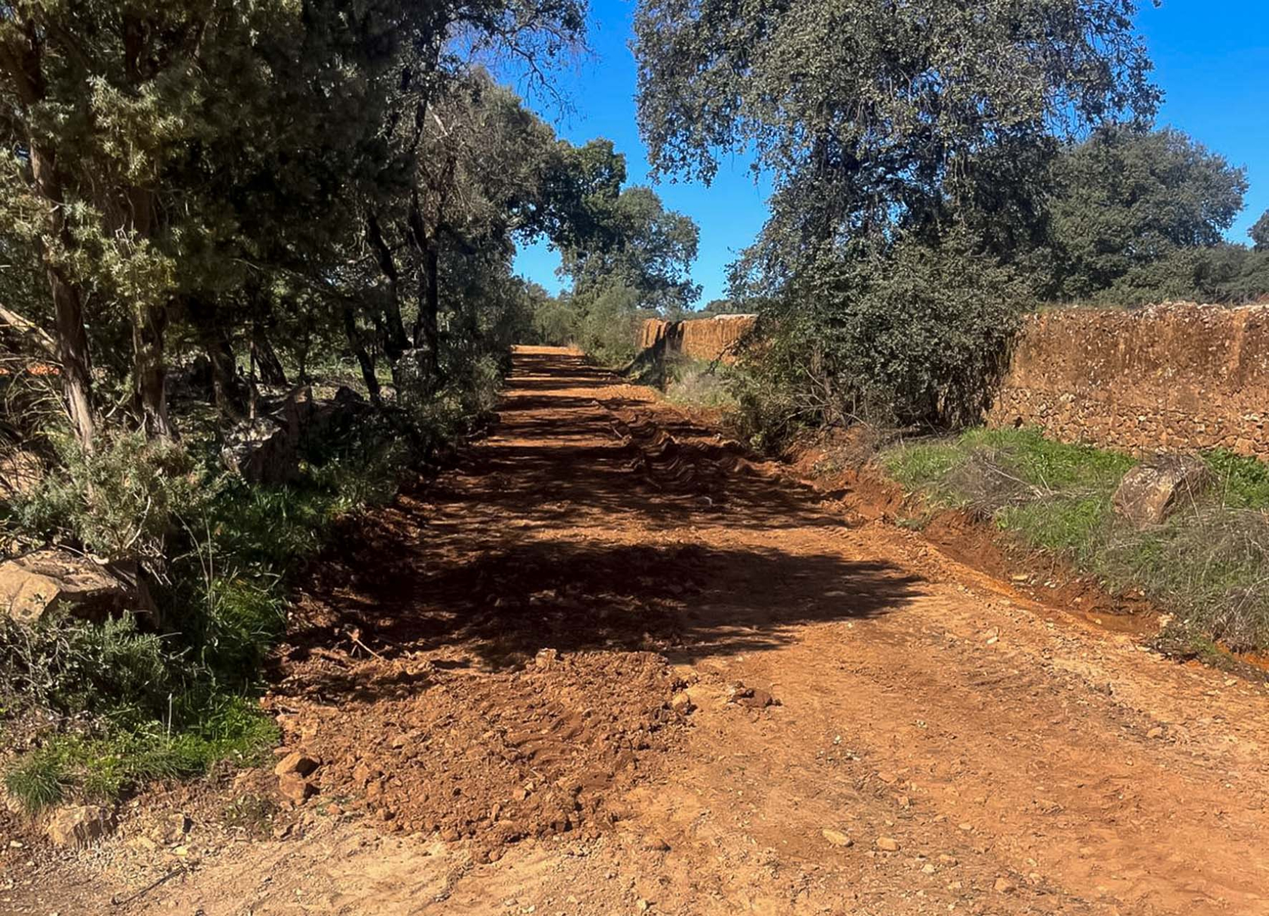 La Diputación de Ciudad Real moviliza maquinaria pesada para rehabilitar tramos del camino que une Fuencaliente con Conquista 1 La Diputación moviliza maquinaria pesada para rehabilitar tramos del camino que une Fuencaliente con Conquista y garantizar el acceso a explotaciones agrícolas, ganaderas y cinegéticas