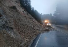 La Junta pide extremar la precaución en las carreteras de la Sierra de Alcaraz y Segura ante cortes en la vía provocados por las crecidas de los ríos y por desprendimientos
