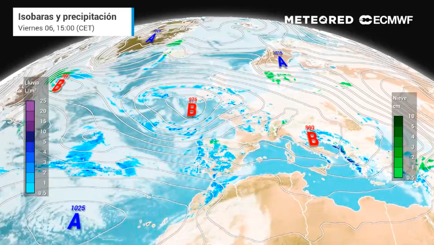 Fin de semana inestable: José Antonio Maldonado, director de Meteorología de Meteored España, prevé lluvias intensas, tormentas y nevadas en gran parte del país