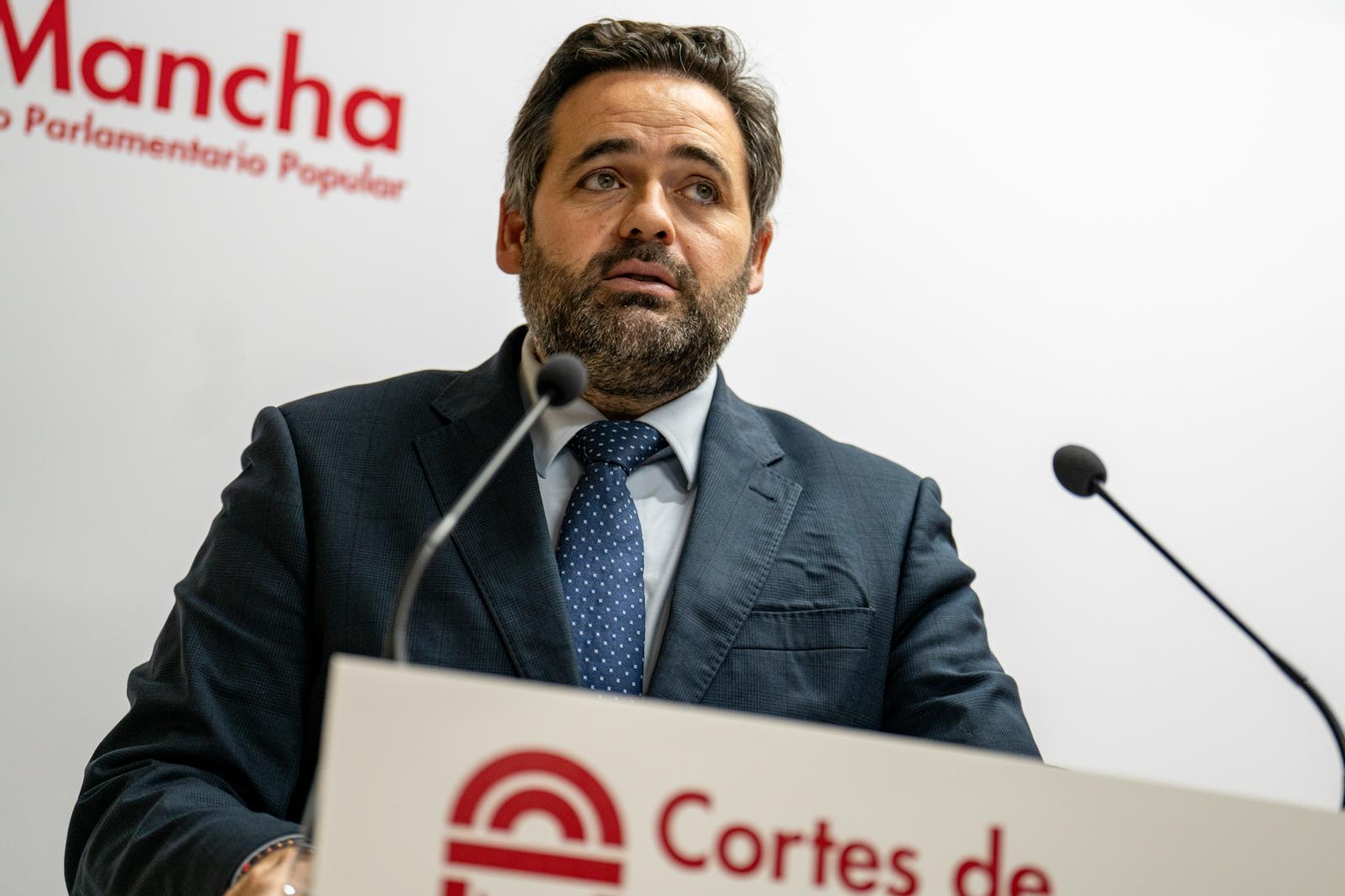 Núñez asevera que los castellanomanchegos no se merecen que Page defienda la gestión de Óscar Puente en el accidente de Adamuz