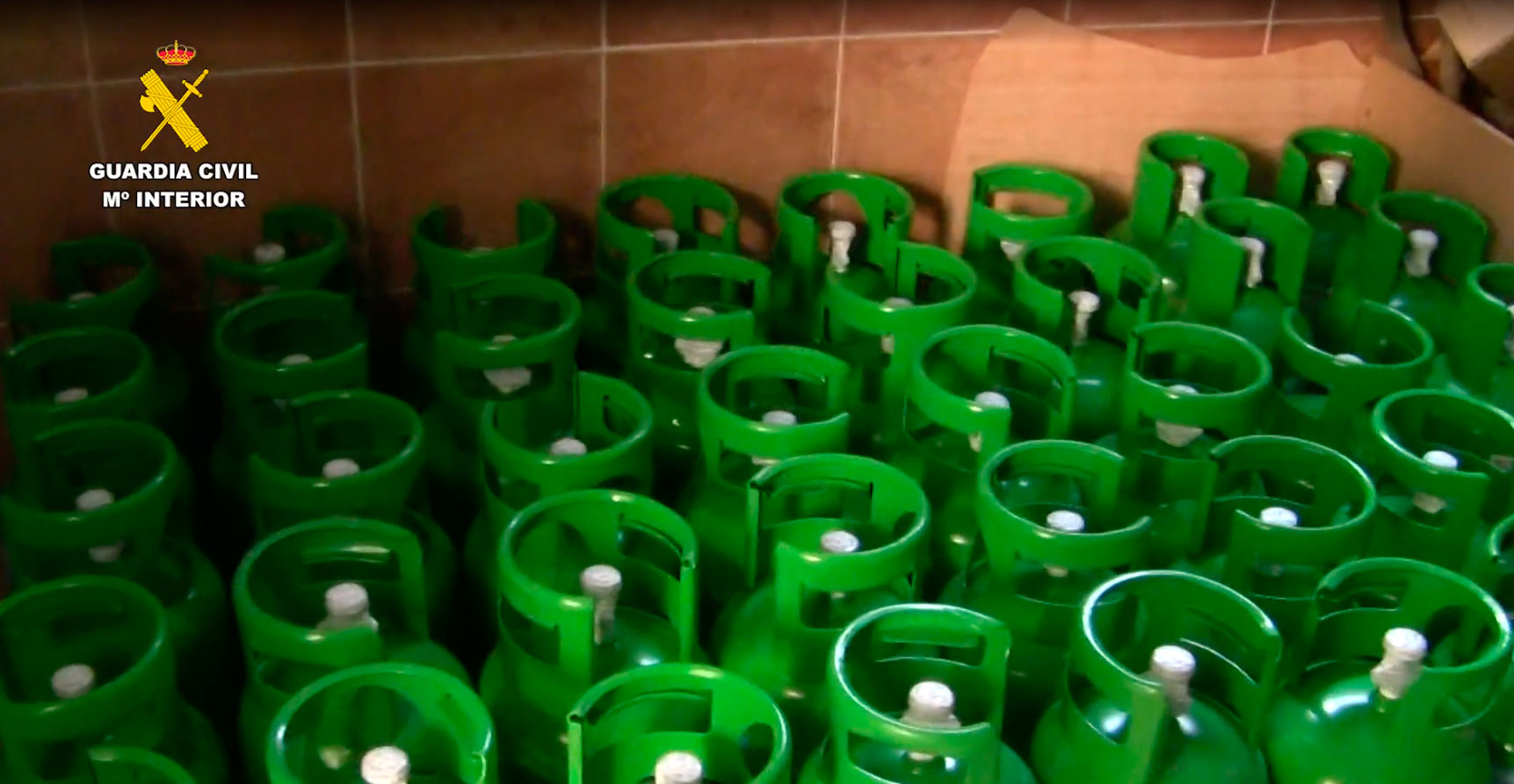 La Guardia Civil desarticula una organización criminal que traficaba con gases fluorados, dañinos para el medio ambiente