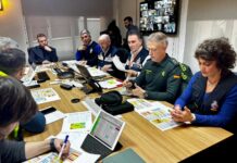 Sabrido pide precaución ante la borrasca Marta y agradece a Policía Nacional y Guardia Civil su labor en garantizar la seguridad