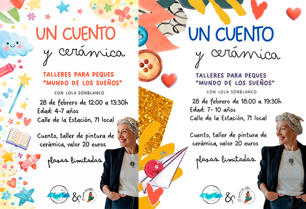 El Rincón de Alba presenta “Un cuento y cerámica”, un taller infantil para dar forma a la imaginación