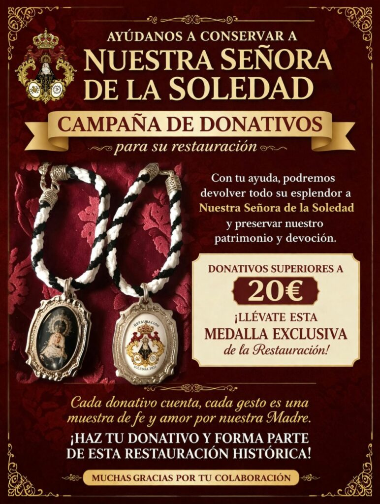 La Virgen de la Soledad recibe el cariño de sus fieles en un besamanos especial en la Iglesia de la Asunción 2 besamanossoledad 6