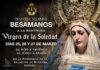 La Virgen de la Soledad recibe el cariño de sus fieles en un besamanos especial en la Iglesia de la Asunción La Virgen de la Soledad recibe el cariño de sus fieles en un besamanos especial en la Iglesia de la Asunción