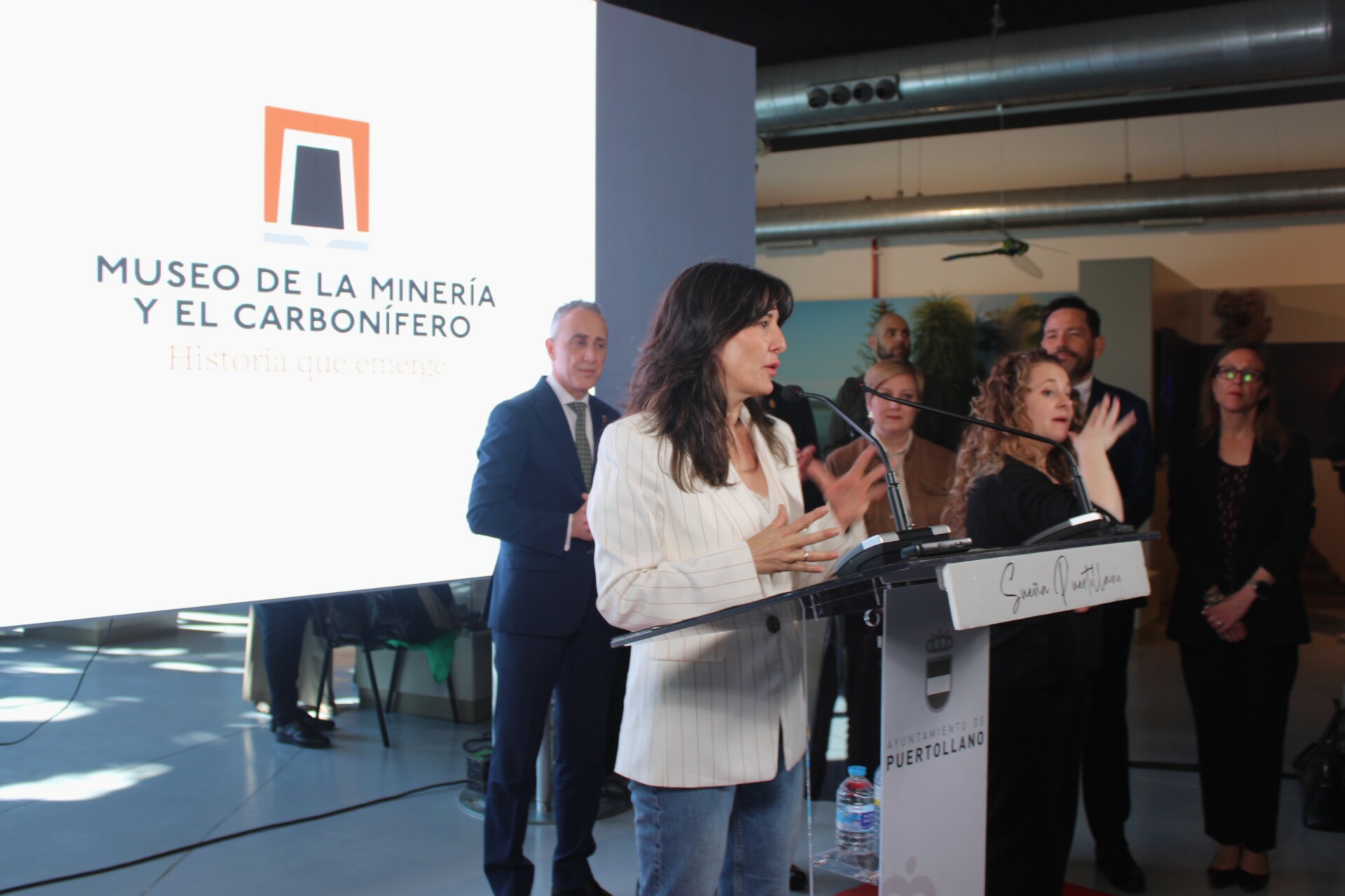 Blanca Fernández reivindica la “política útil” que ha permitido mejorar y potenciar el Museo de la Minería y el Carbonífero de Puertollano