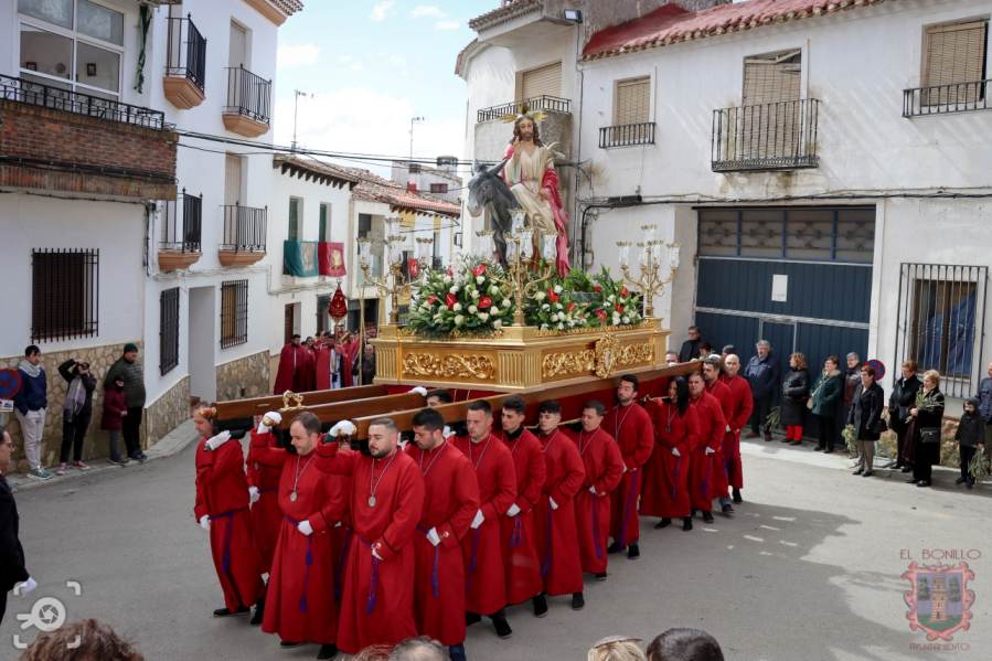 El Bonillo celebra la procesión del Domingo de Ramos 2026 1 bonillo procesion domingo de ramos 2