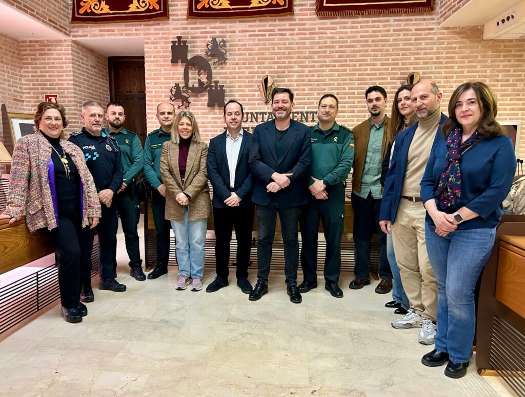 Broceño y el alcalde de Herencia firman el convenio para la incorporación del municipio al sistema VioGén 1 brocenoviogenherencia