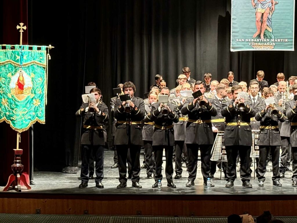 La música procesional se convierte en protagonista del tercer Certamen Solidario de Bandas y Agrupaciones Musicales “San Sebastián” 5 certamen bandas villacanas 1