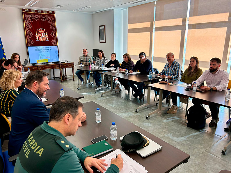 Ciudad Real refuerza la coordinación institucional y la protección a las víctimas en la Mesa Provincial contra la Trata