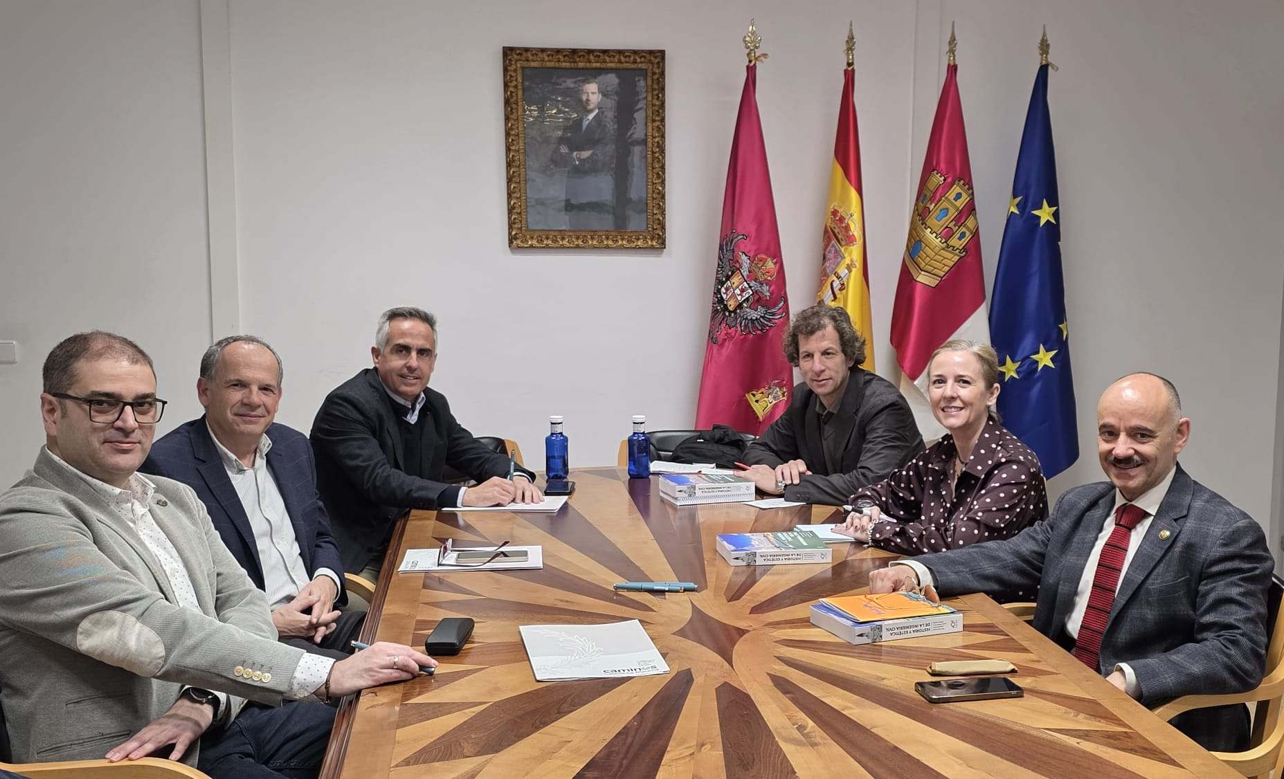 El Colegio de Ingenieros de Caminos y el Ayuntamiento de Toledo analizan el impacto de lluvias e inundaciones en las infraestructuras de la ciudad