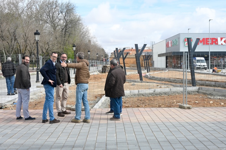 Comienzan las obras de la nueva zona verde del nuevo parque comercial