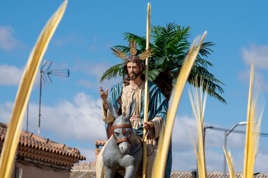 La Borriquilla recorre Argamasilla de Alba en una jornada marcada por la tradición y el fervor popular 1 domingoderamosargamasilla de alba