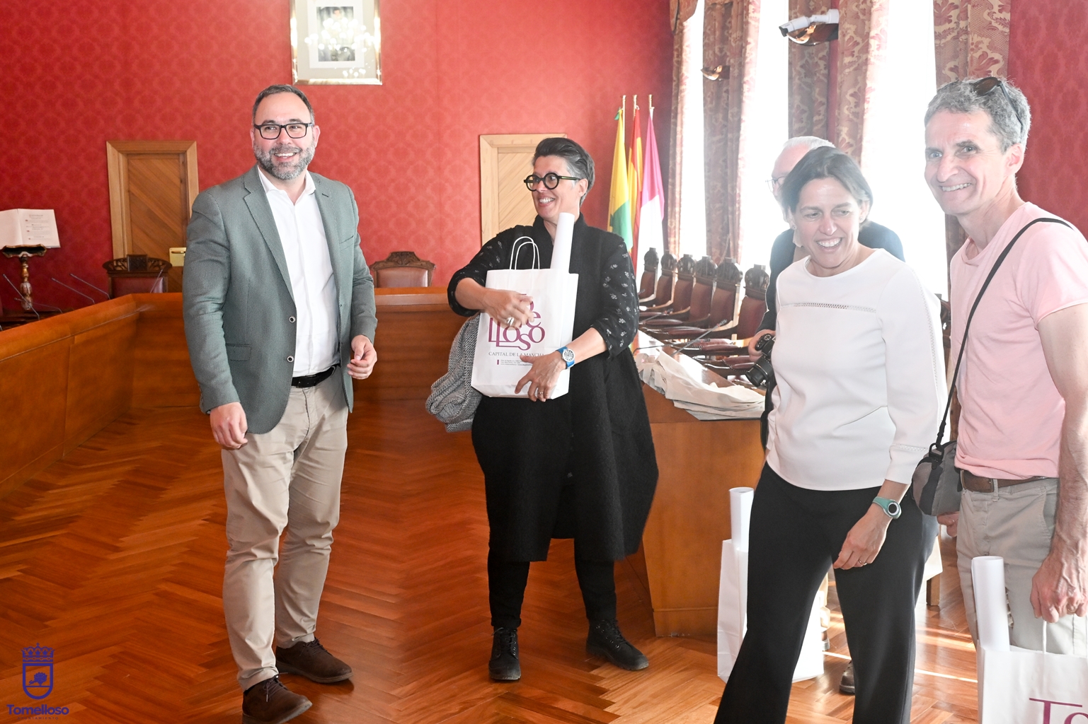 El Ayuntamiento de Tomelloso da la bienvenida a los alumnos del intercambio cultural con Niort 3 El Ayuntamiento de Tomelloso da la bienvenida a los alumnos del intercambio cultural con Niort