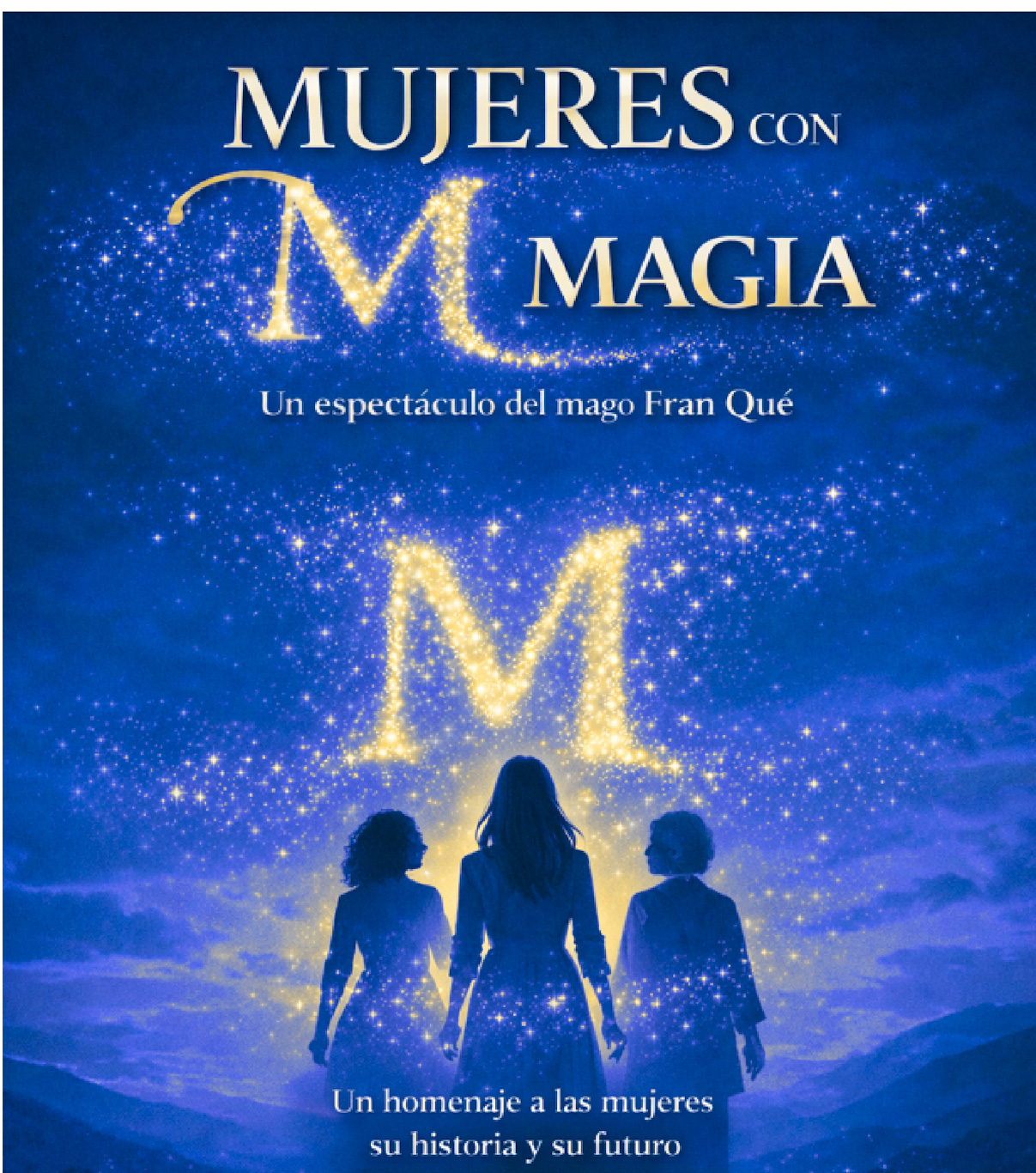 El mago Fran Qué presenta en el López Torres el espectáculo “Mujeres con M de Magia”
