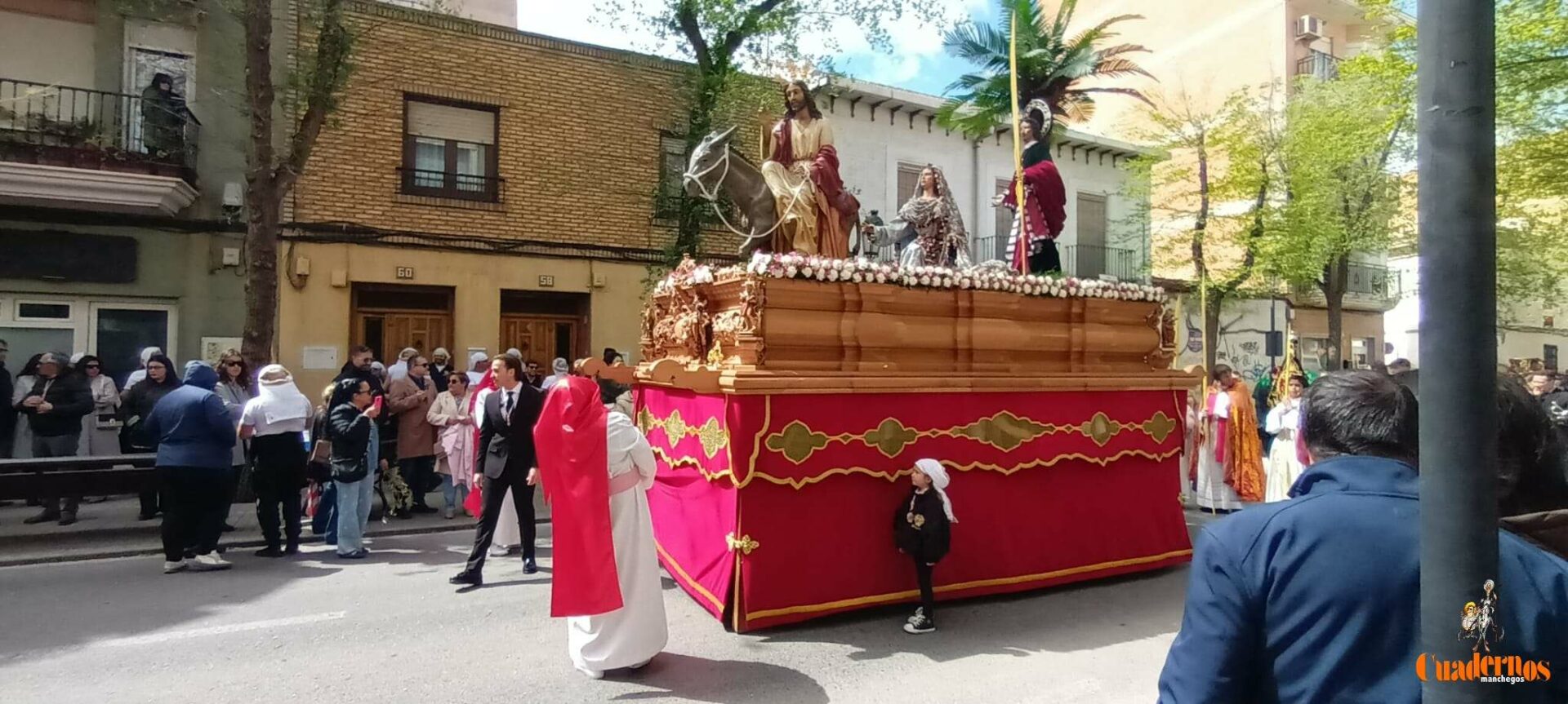 La Borriquilla abre la Semana Santa de Tomelloso 2026 entre fervor, música y tradición