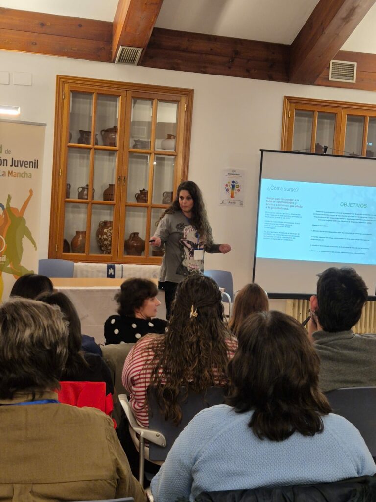 ‘Juventud Activa’ del GDR Don Quijote, ejemplo de buenas prácticas en el Encuentro Regional de Informadores Juveniles 3 juventud activa 2