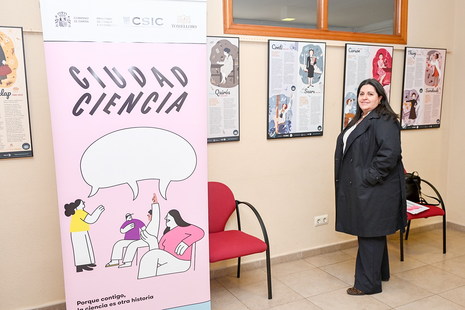 La Biblioteca Municipal acoge la exposición “Oceánicas: pioneras de la oceanografía” con motivo del Día Internacional de las Mujeres