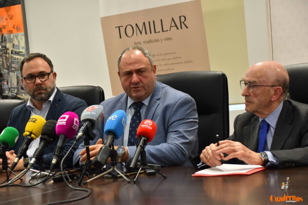 Lizán celebra la fusión de Virgen de las Viñas con Vinícola y San José: “No es solo vender más, también es trabajar por la vía de ahorros de costes” 1 lizantomelloso virgen vinas 4