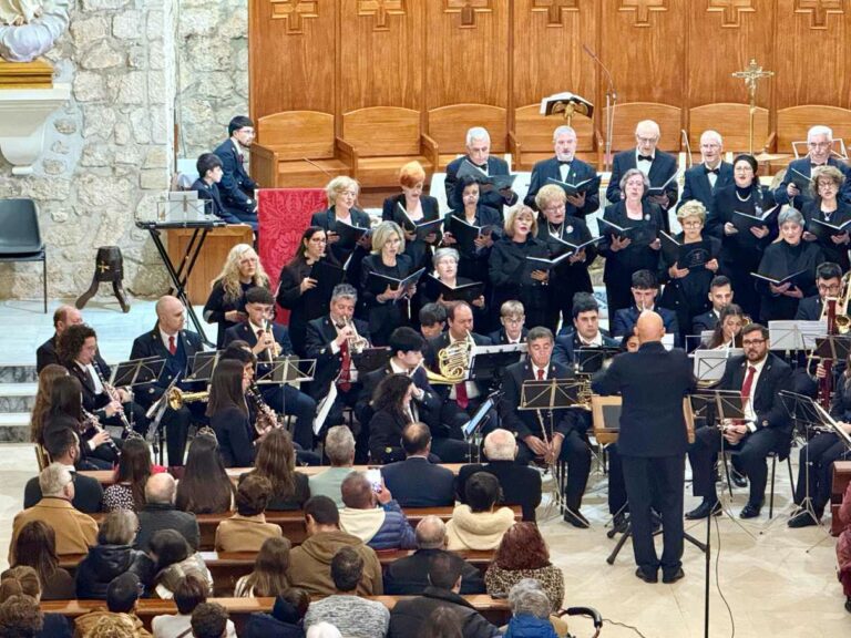 Magnífico concierto de música sacra a cargo de la Asociación Musical “Maestro Guerrero”