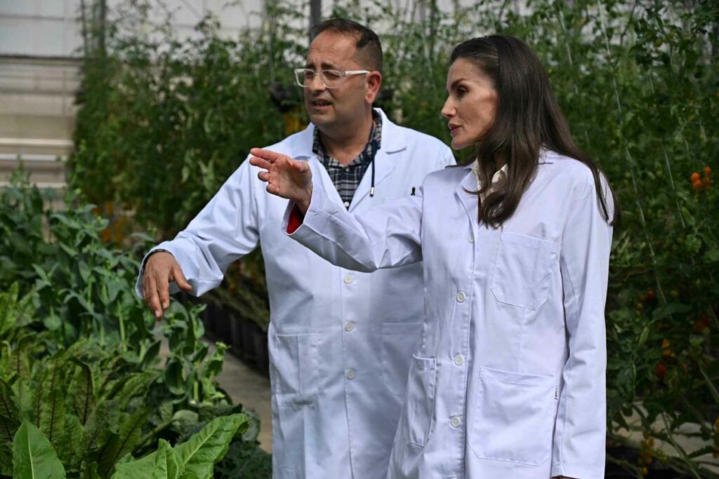 Su Majestad la Reina visitó la Estación Experimental Cajamar ‘Las Palmerillas’ en El Ejido 1 majestad la reina visita las palmerillas 4