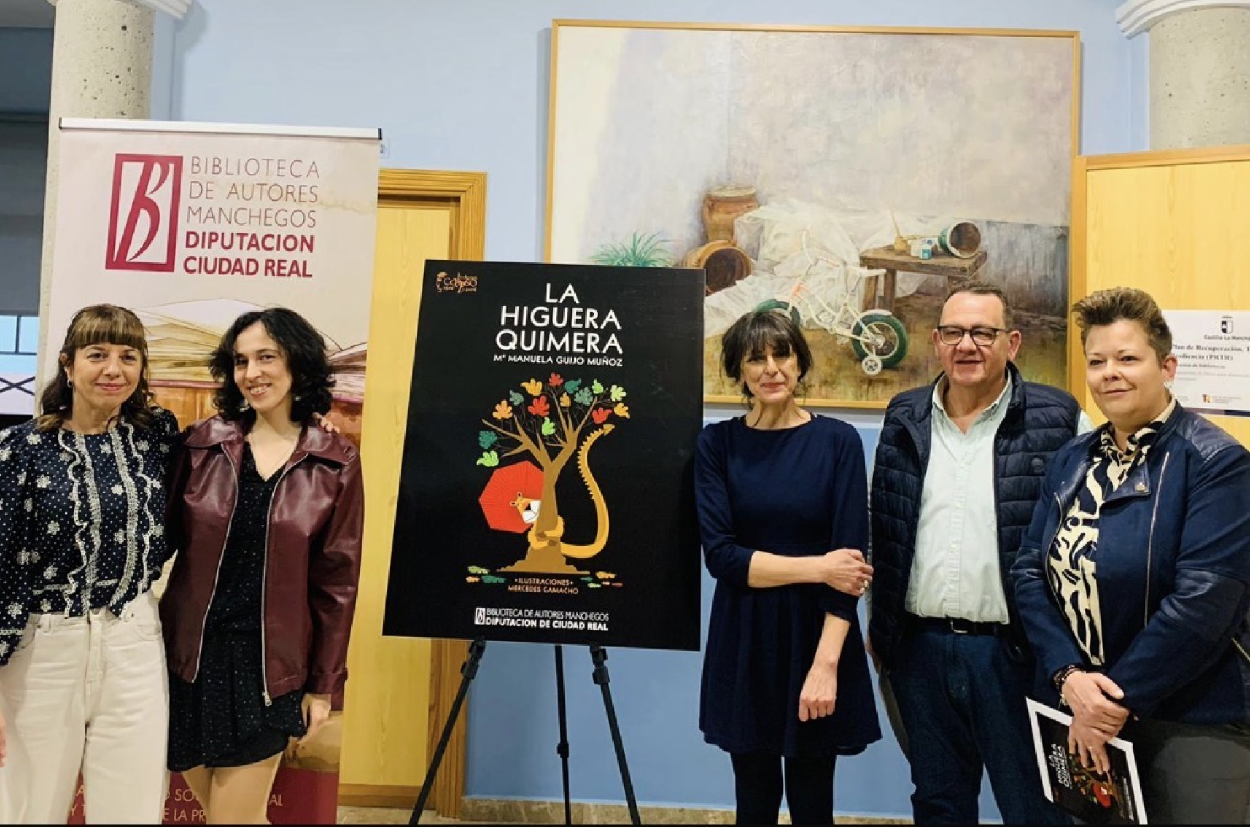 Martín de la Leona resalta el valor educativo y humano de “La Higuera Quimera” como ejemplo del compromiso de la Diputación con la literatura dirigida a los más jóvenes
