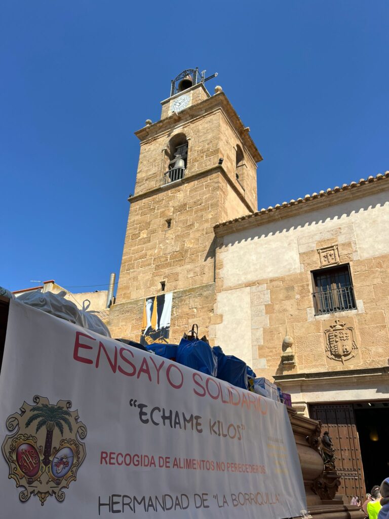 Tomelloso arropa a La Borriquilla en una jornada de Domingo de Pasión marcada por la fe y la solidaridad 2 muda la borriquilla 2