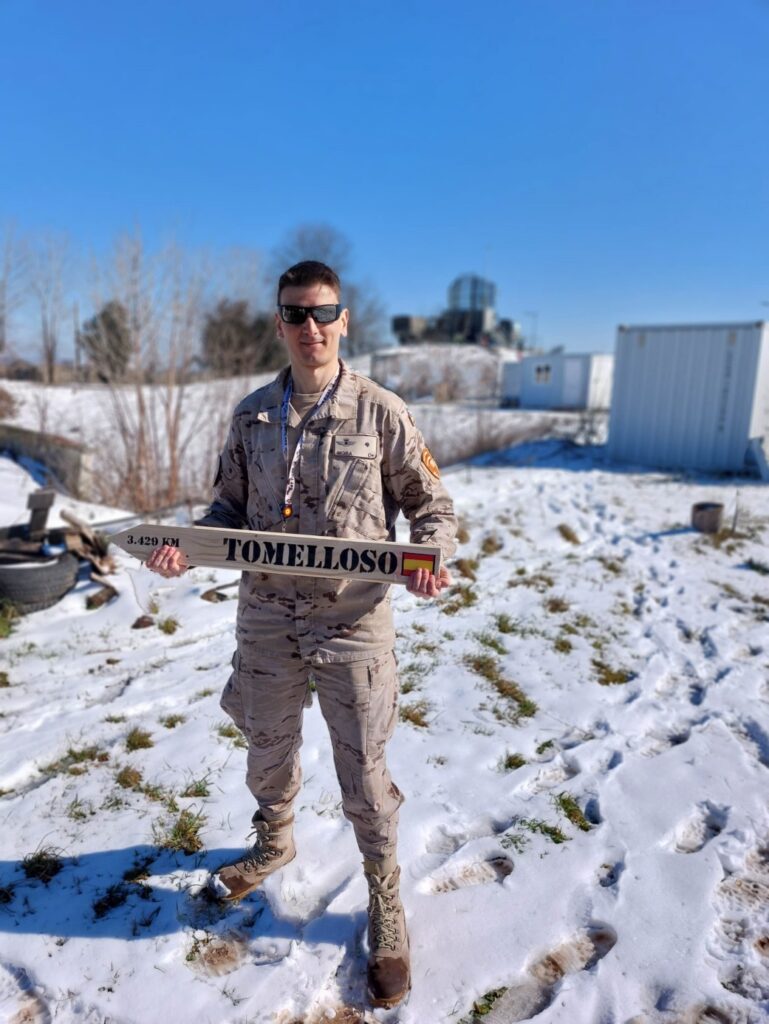 Un militar ahijado de Tomelloso desplegado en Rumanía en una operacióin de la OTAN 3 operacionpazhijomilitartomellosero 2